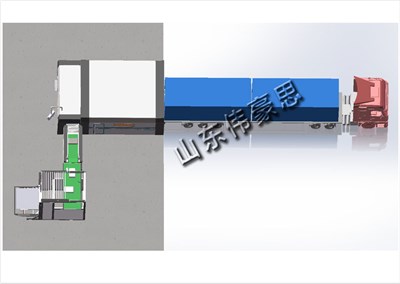 飼料集裝箱自動(dòng)裝車(chē)機(jī)能代替人工裝車(chē)提高裝車(chē)效率